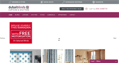 Desktop Screenshot of dubaiblinds.com